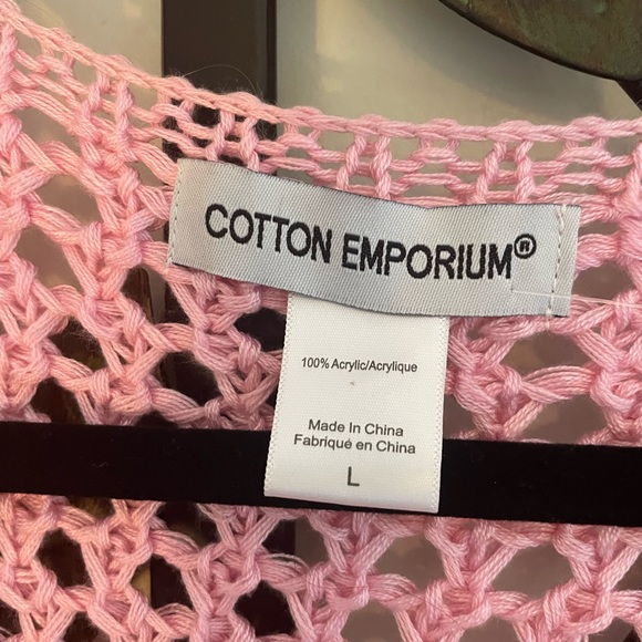 Cotton Emporium Crocheted Cardigan - Picture 4 of 9